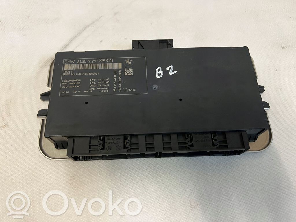 BMW 5 F10 F11 Lichtmodul Lichtsensor 