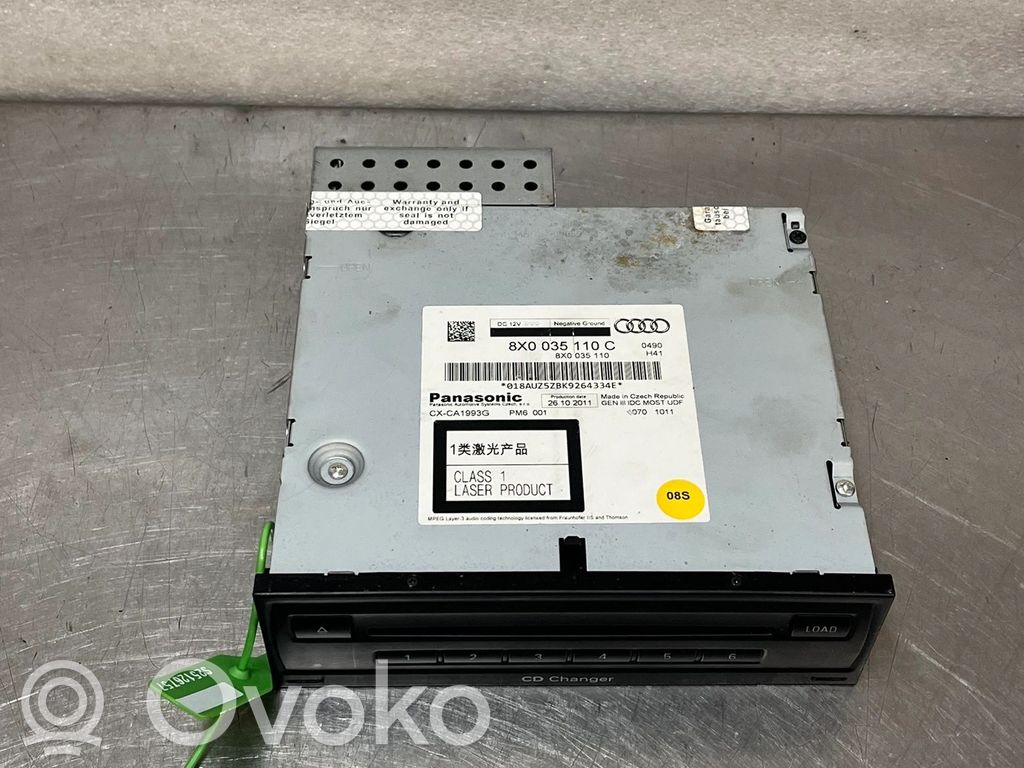 Audi Q5 SQ5 8R Radio / CD/DVD atskaņotājs / navigācija 