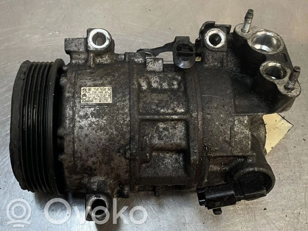 Peugeot 308 Air conditioning (A/C) compressor (pump) 