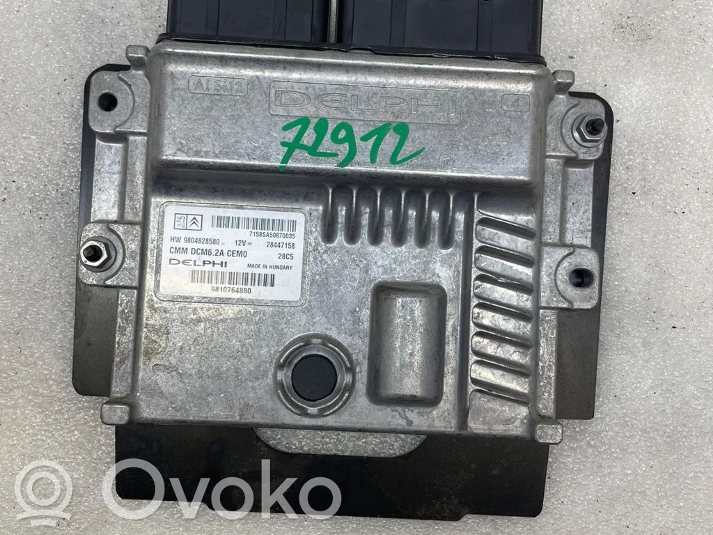 Citroen C4 II Picasso Engine control unit/module ECU 