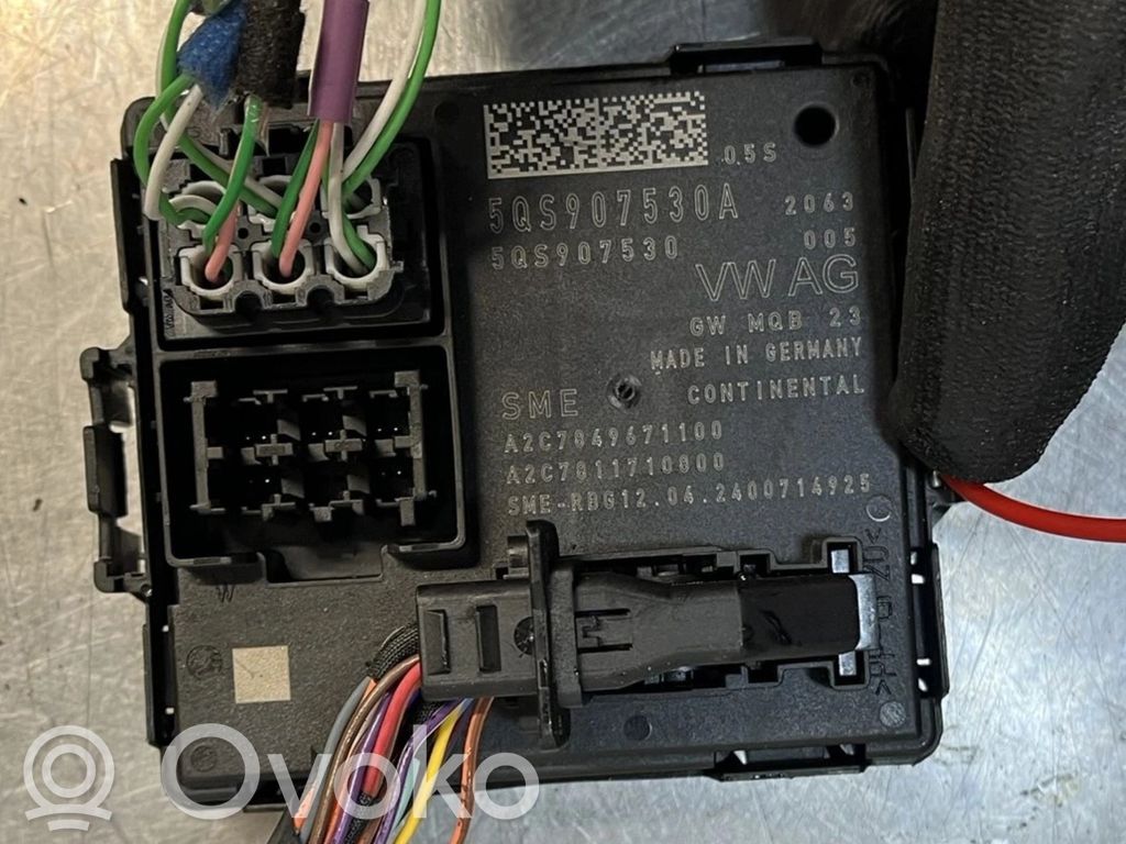 Jednostka sterująca otwieraniem pokrywy bagażnika   5QS907530A,5QS907530
