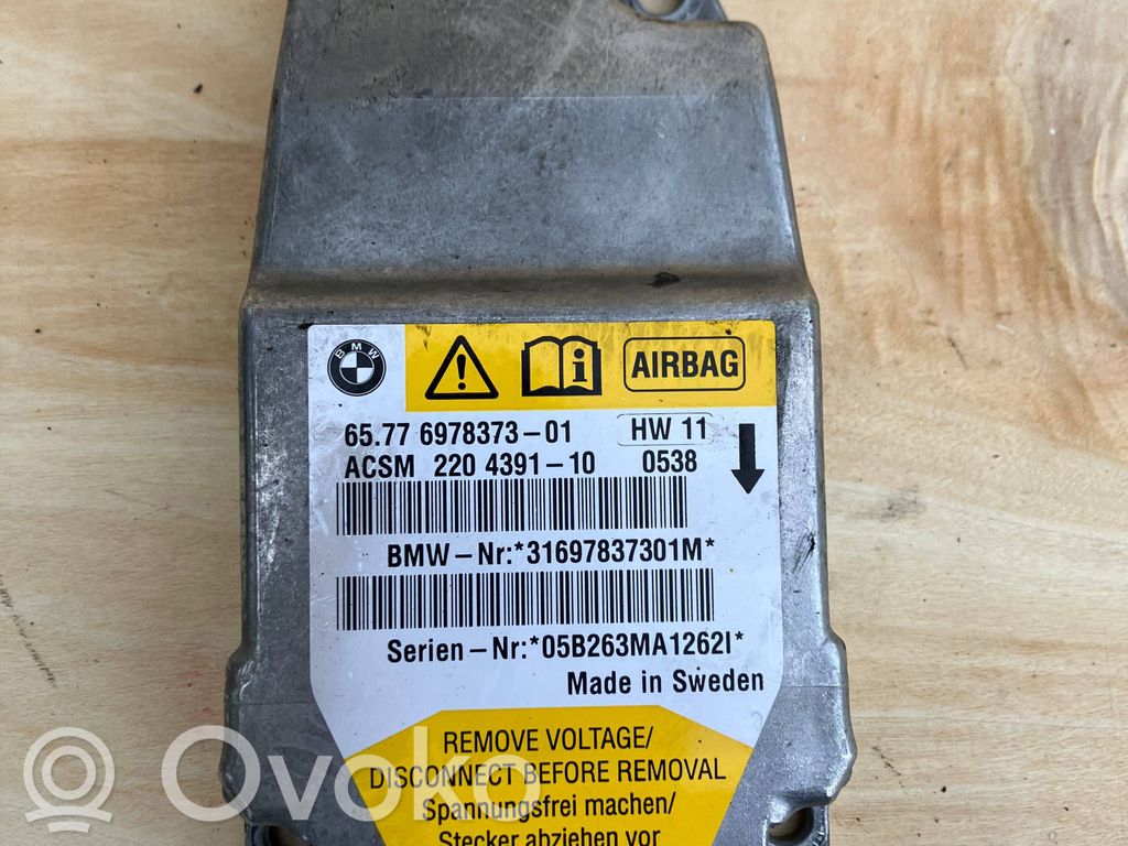 BMW 5 E60 E61 Airbag control unit/module 