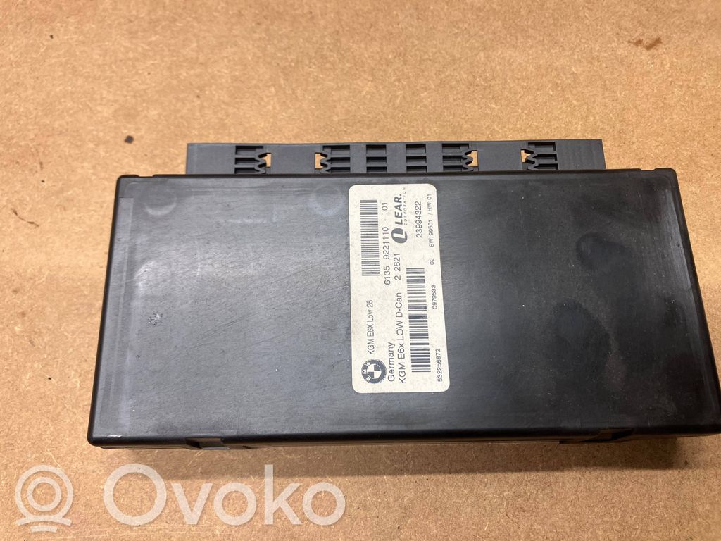 BMW 5 E60 E61 Komforto modulis 