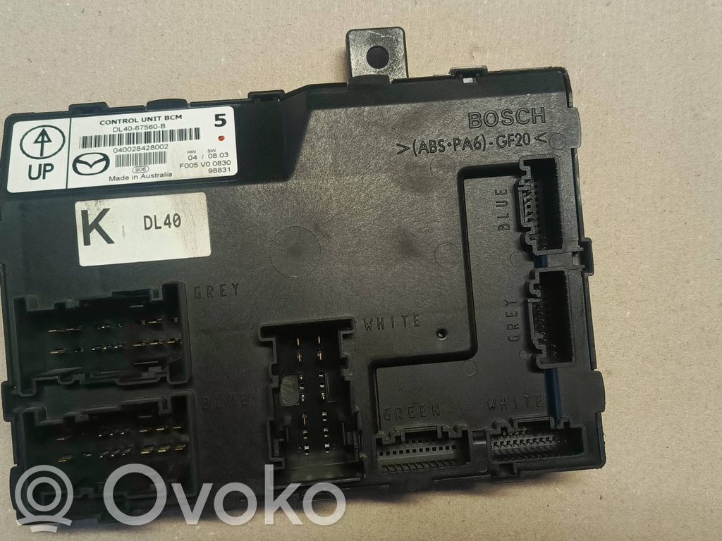 Other control units/modules   DL4067560B,040028428002,F005V00830