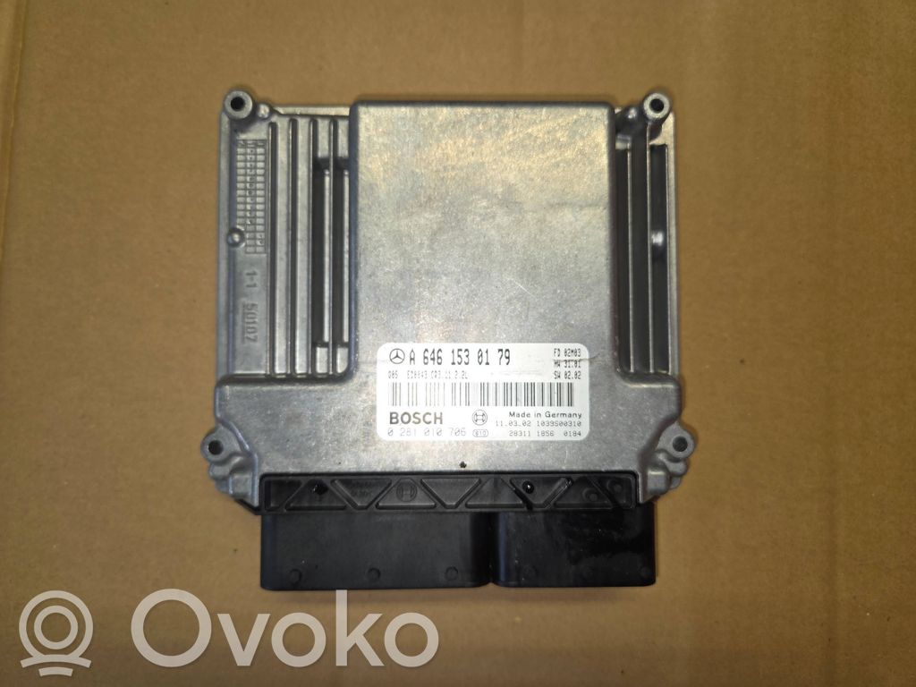 Engine control unit/module   A6461530179,0281010706