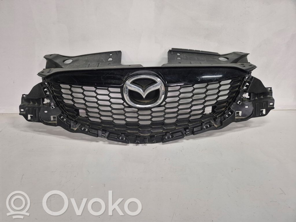 Mazda CX-5 Etupuskurin ylempi jäähdytinsäleikkö 