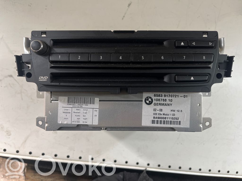 BMW 3 E90 E91 Radio / CD-Player / DVD-Player / Navigation 
