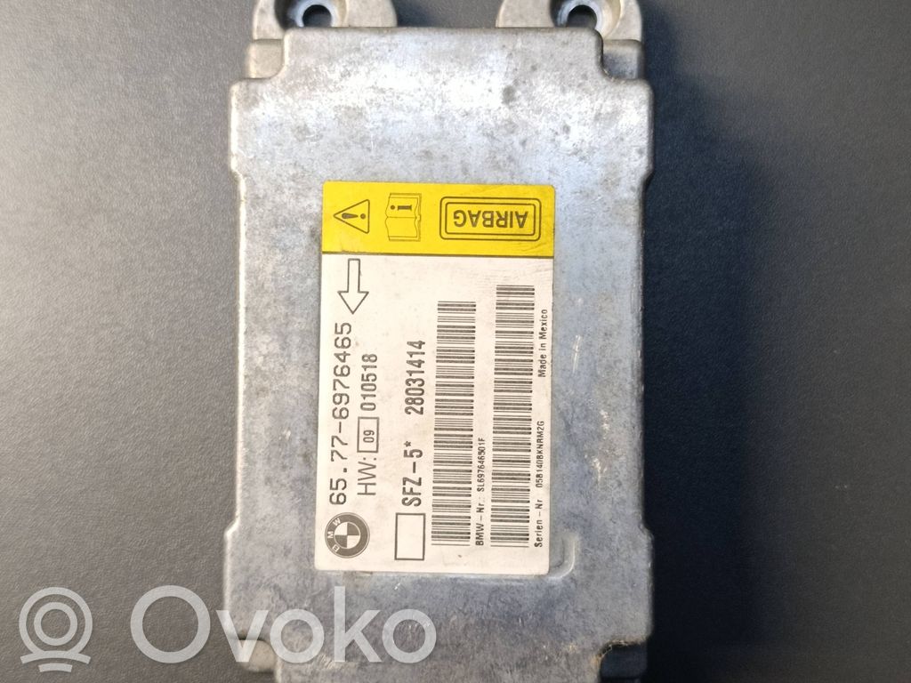 BMW 5 E60 E61 Turvatyynyn ohjainlaite/moduuli 