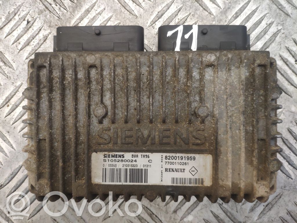 Renault Scenic I Gearbox control unit/module 