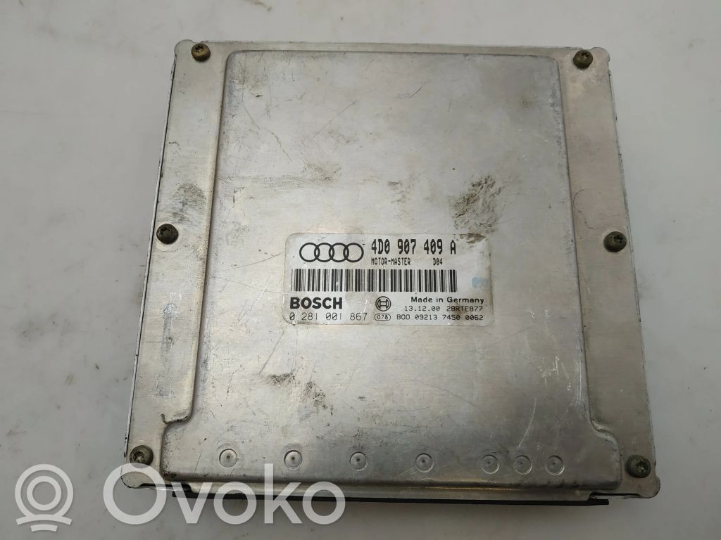Audi A8 S8 D2 4D Engine control unit/module 