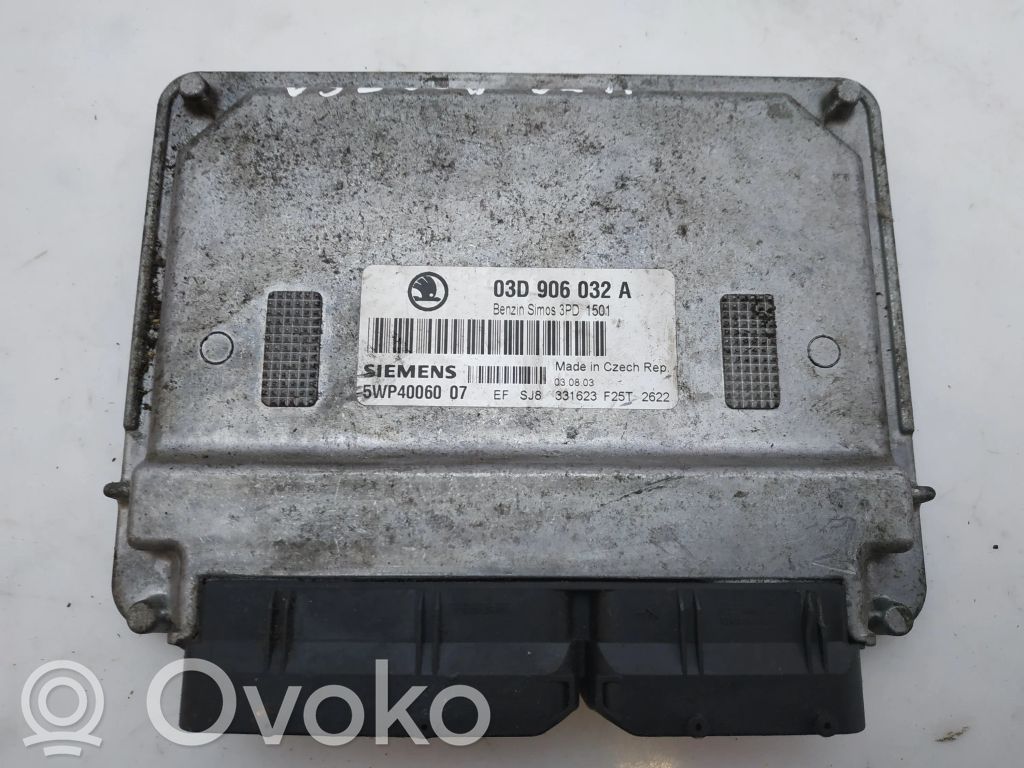 Skoda Fabia Mk1 (6Y) Engine control unit/module 
