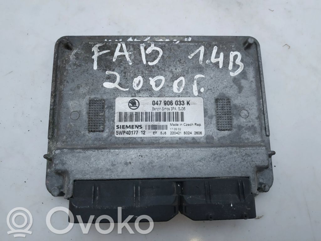 Skoda Fabia Mk1 (6Y) Engine control unit/module 