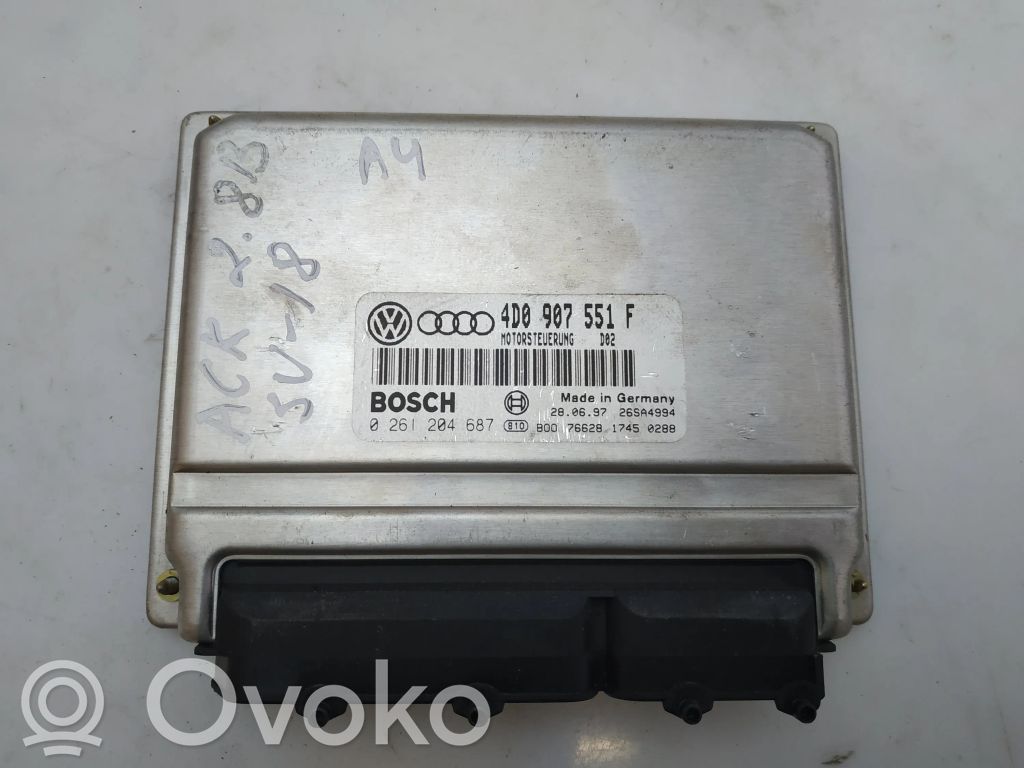 Audi A4 S4 B5 8D Engine control unit/module 