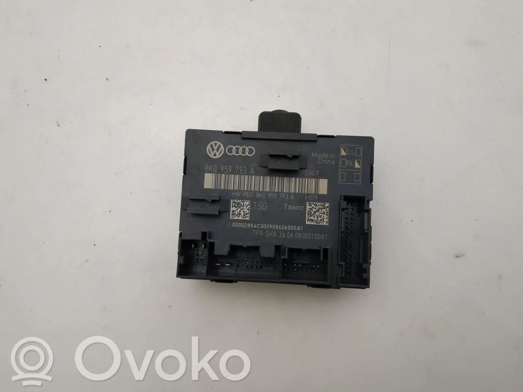 Audi A4 S4 B8 8K Door control unit/module 