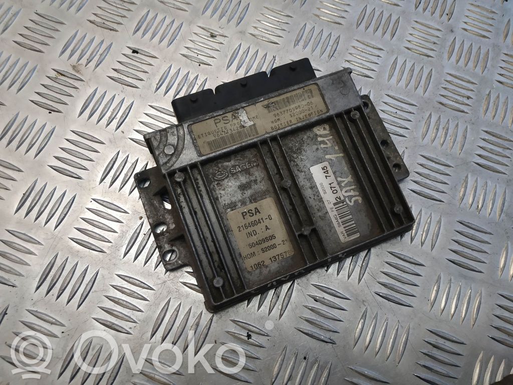 Citroen Saxo Engine control unit/module 