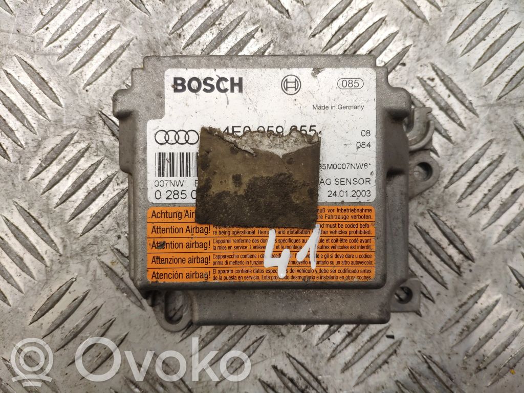 Audi A8 S8 D3 4E Airbag control unit/module 
