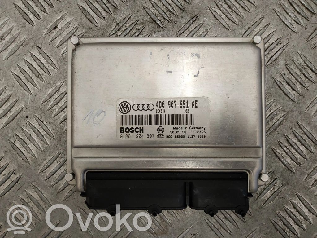 Audi A4 S4 B5 8D Engine control unit/module 