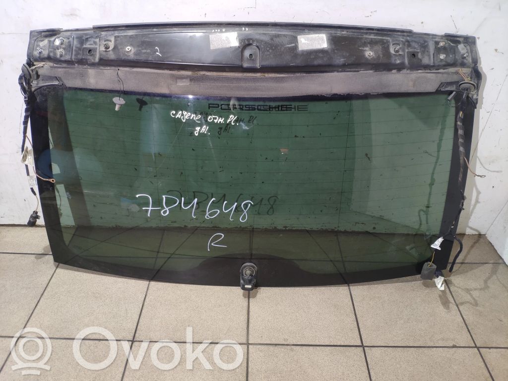 Rear windscreen/windshield window   E643R005274,43R005274,7L5035570C
