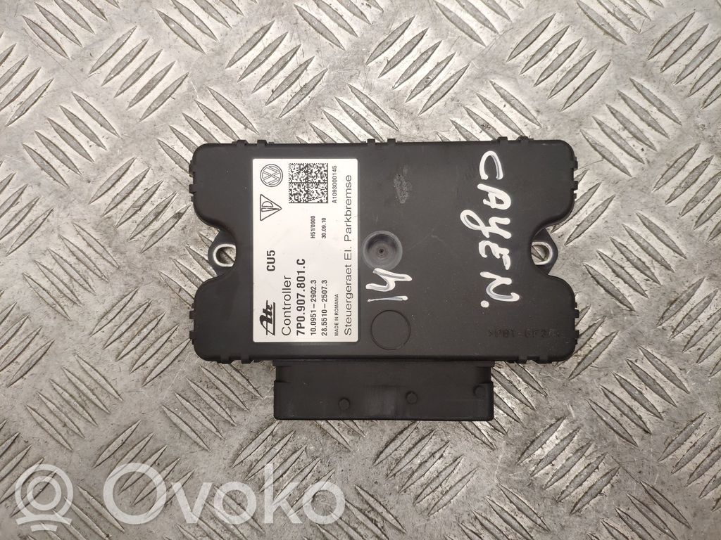 Porsche Cayenne (92A) Unité de contrôle, module EMF frein arrière 