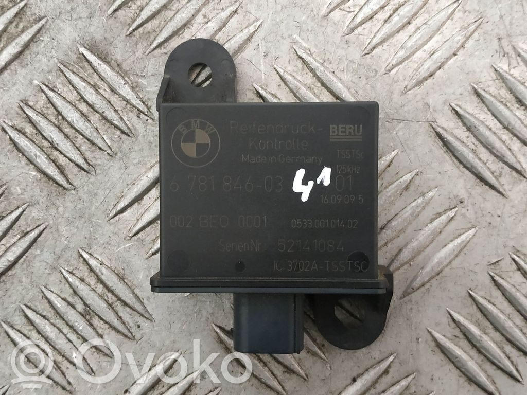 BMW X6 E71 Tire pressure control unit 