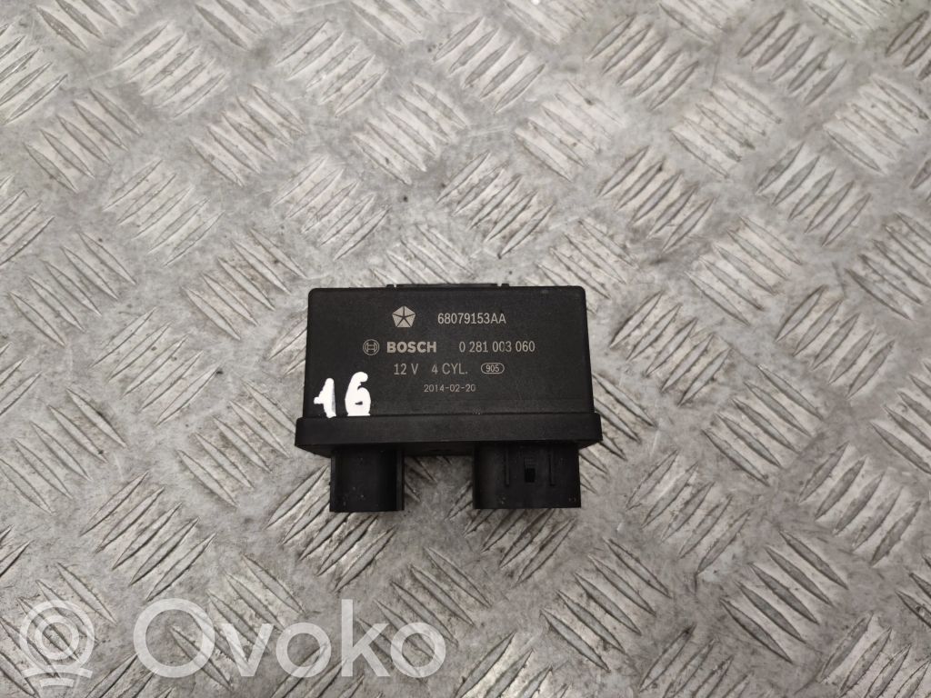 Jeep Cherokee KL Glow plug pre-heat relay 