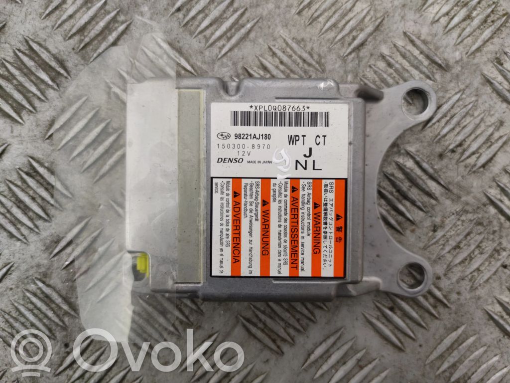 Airbag control unit/module   98221AJ180,1503008970