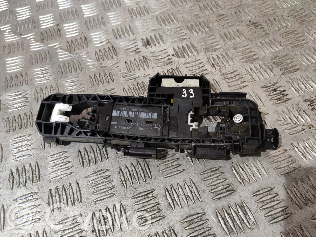 Mercedes-Benz GLE (W166 - C292) Klamka wewnętrzna drzwi tylnych 