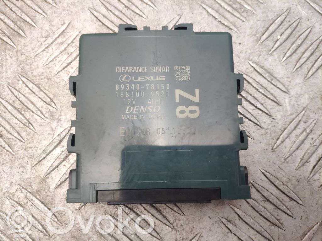 Lexus NX Parking PDC control unit/module 