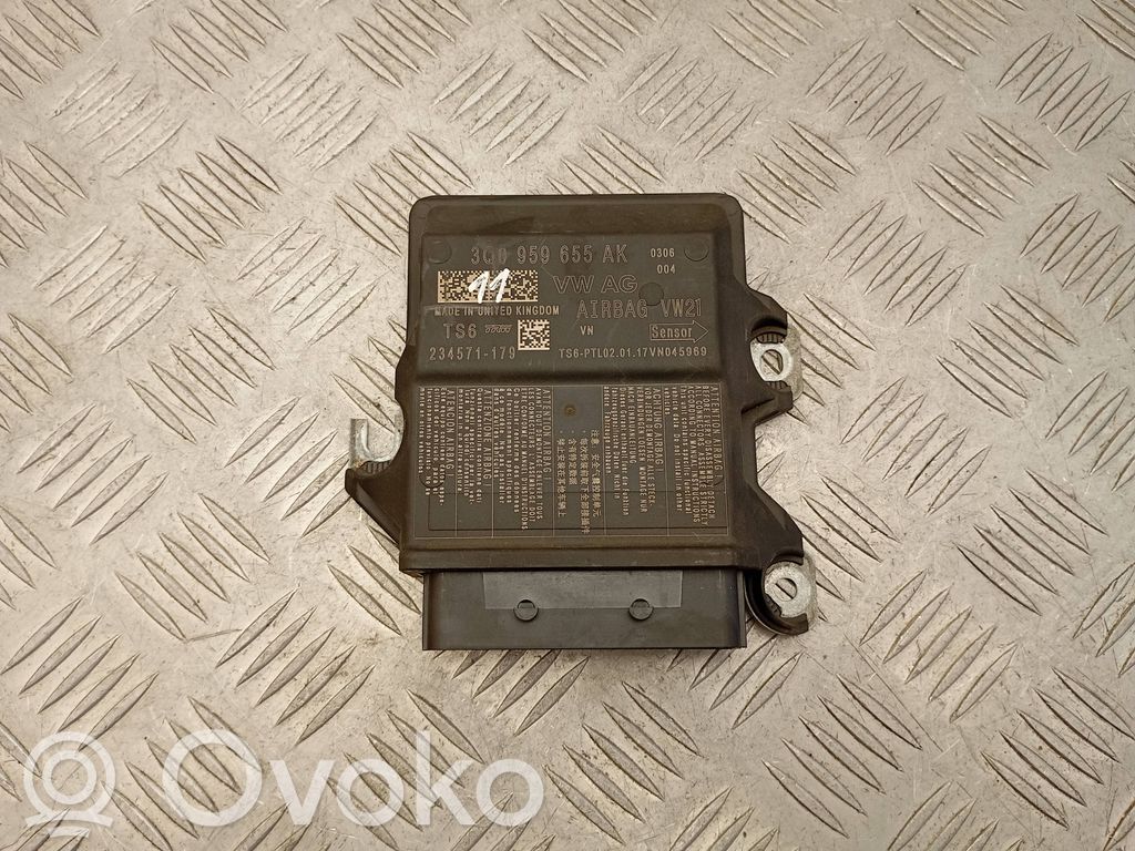 Skoda Octavia Mk3 (5E) Module de contrôle airbag 