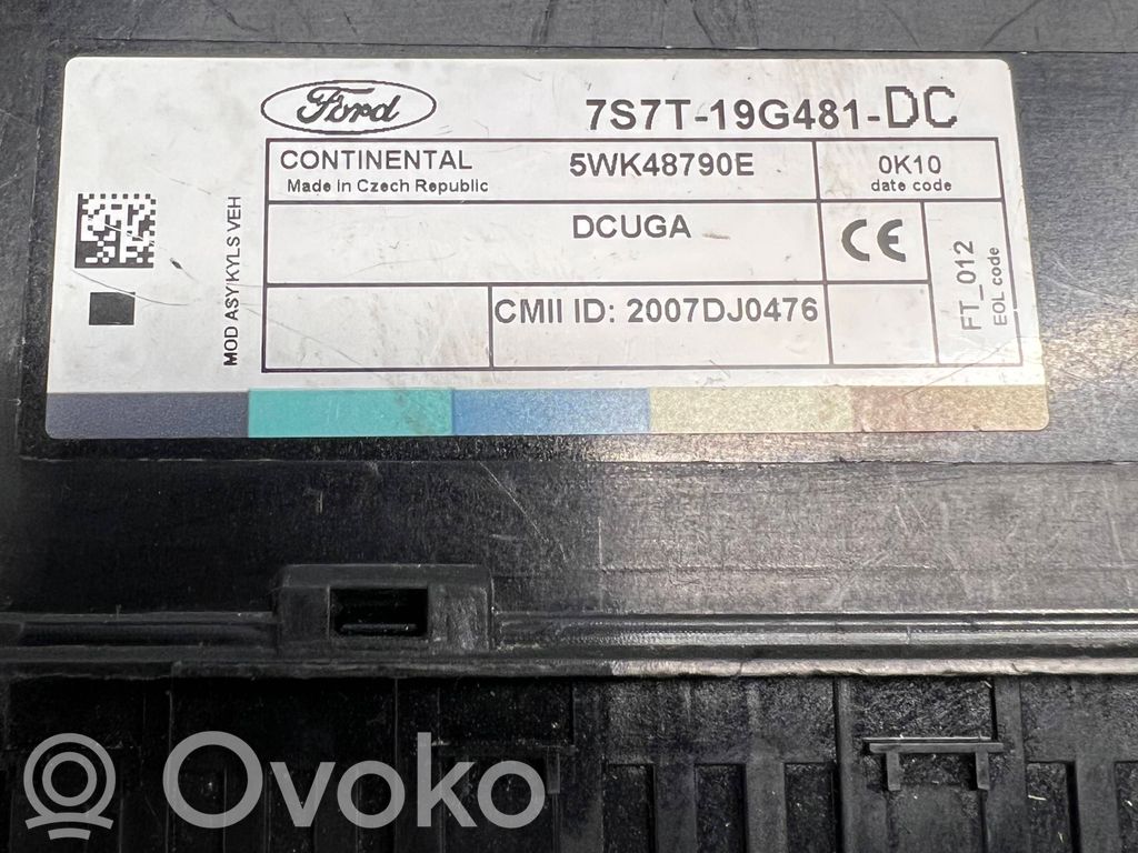 Ford S-MAX Comfort/convenience module 