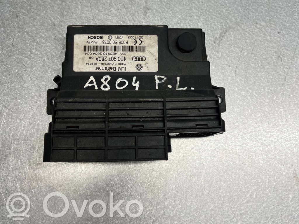 Pārnesumkārbas vadības bloks   4E0907280A,4E0907280A