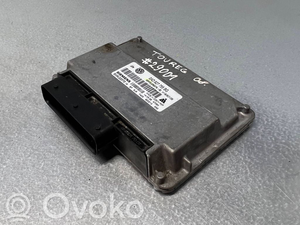 Volkswagen Touareg I Unitate/modul de control motor 