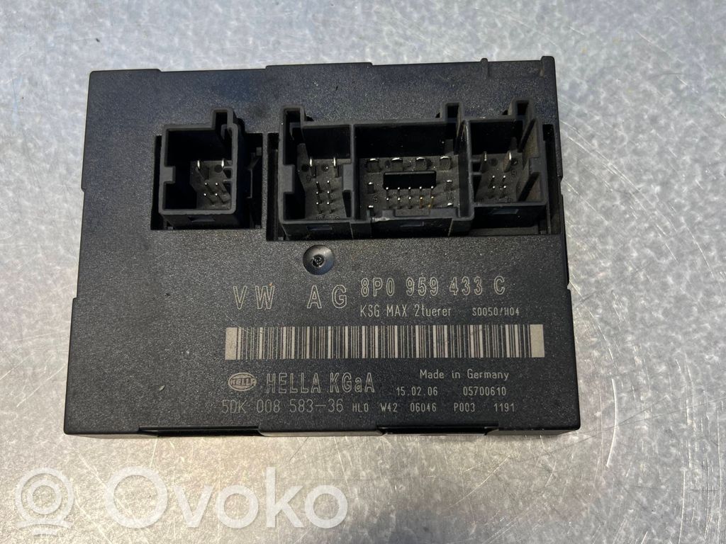 Audi A3 S3 8P Module confort 