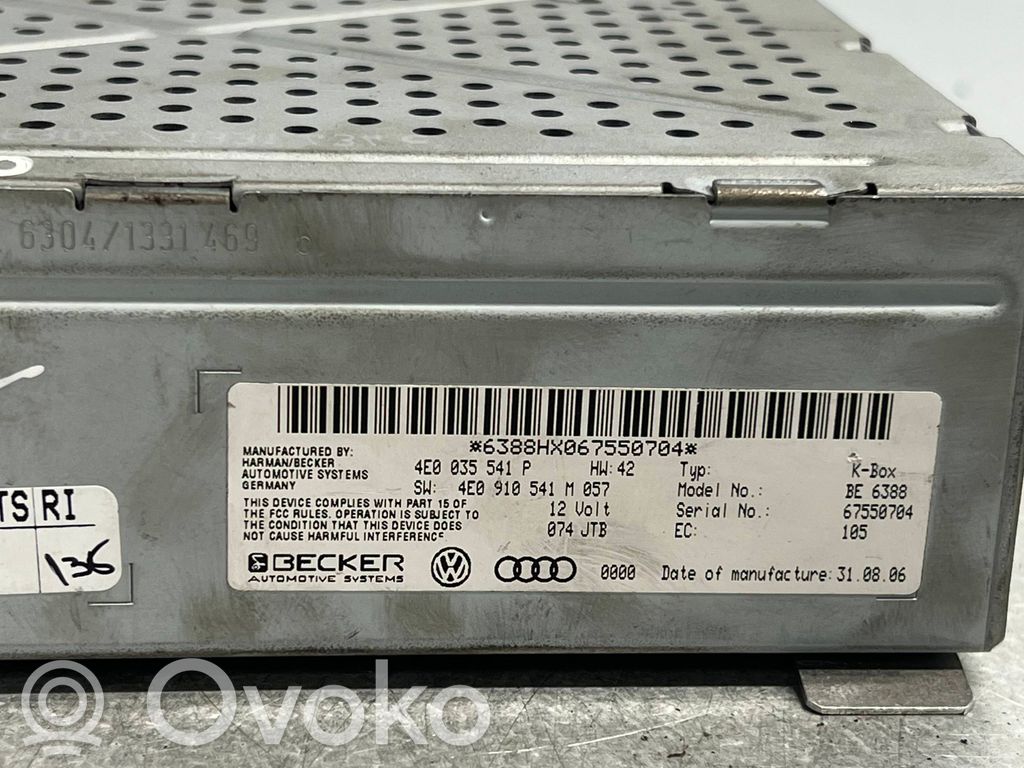 Audi Q7 4L Head unit multimedia control 