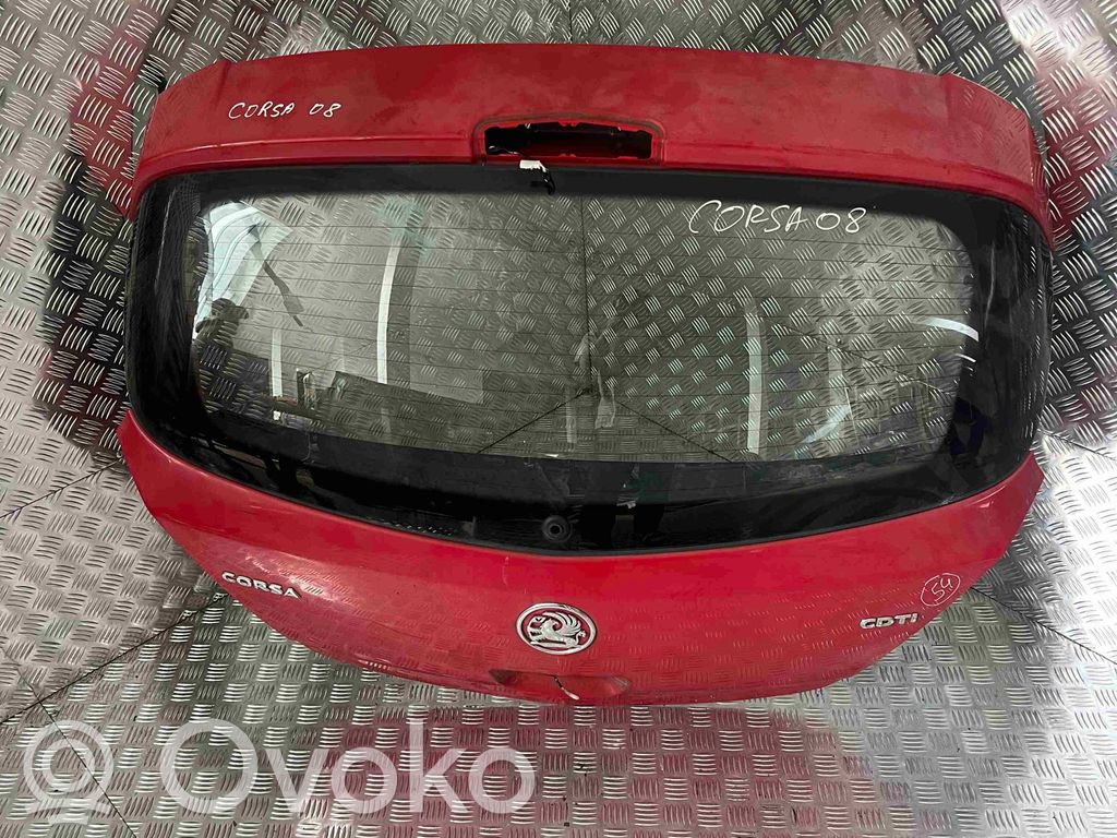 Opel Corsa D Galinis dangtis (bagažinės) 