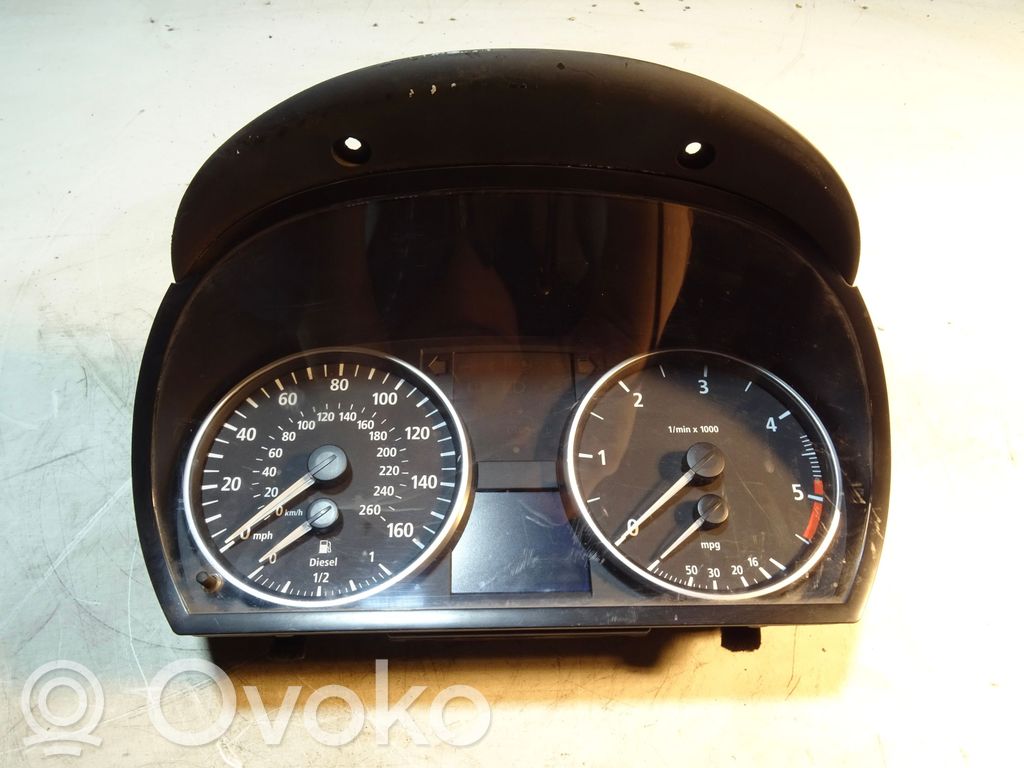BMW 3 E90 E91 Nopeusmittari (mittaristo) 