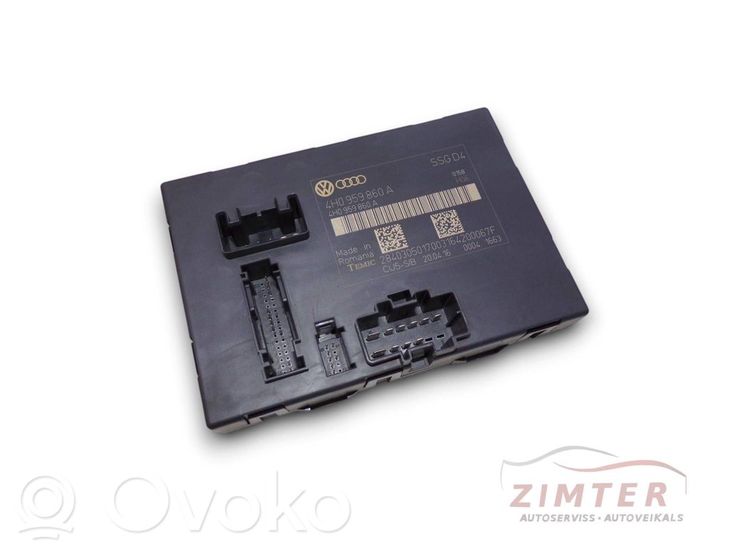 Module de commande de siège   4H0959860A