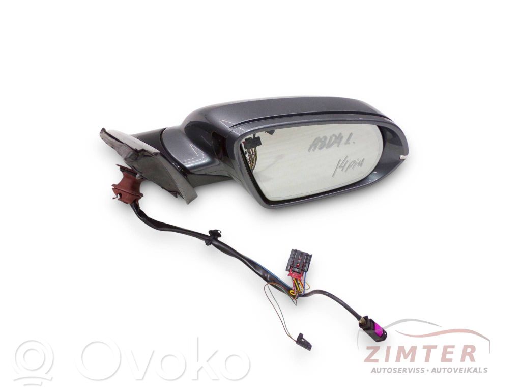 Audi A8 S8 D4 4H Elektryczne lusterko boczne drzwi przednich 