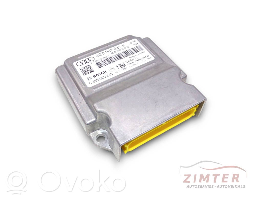 Audi A6 S6 C7 4G Unitate/modul de comandă airbaguri 