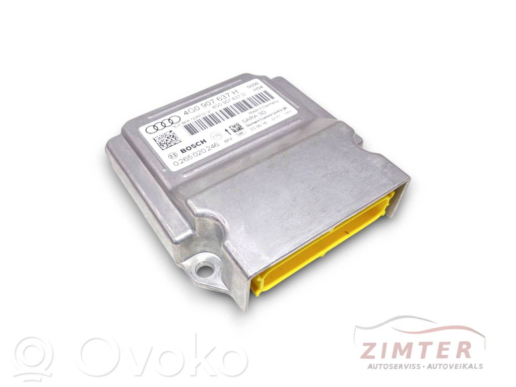 Audi A6 S6 C7 4G Unitate/modul de comandă airbaguri 