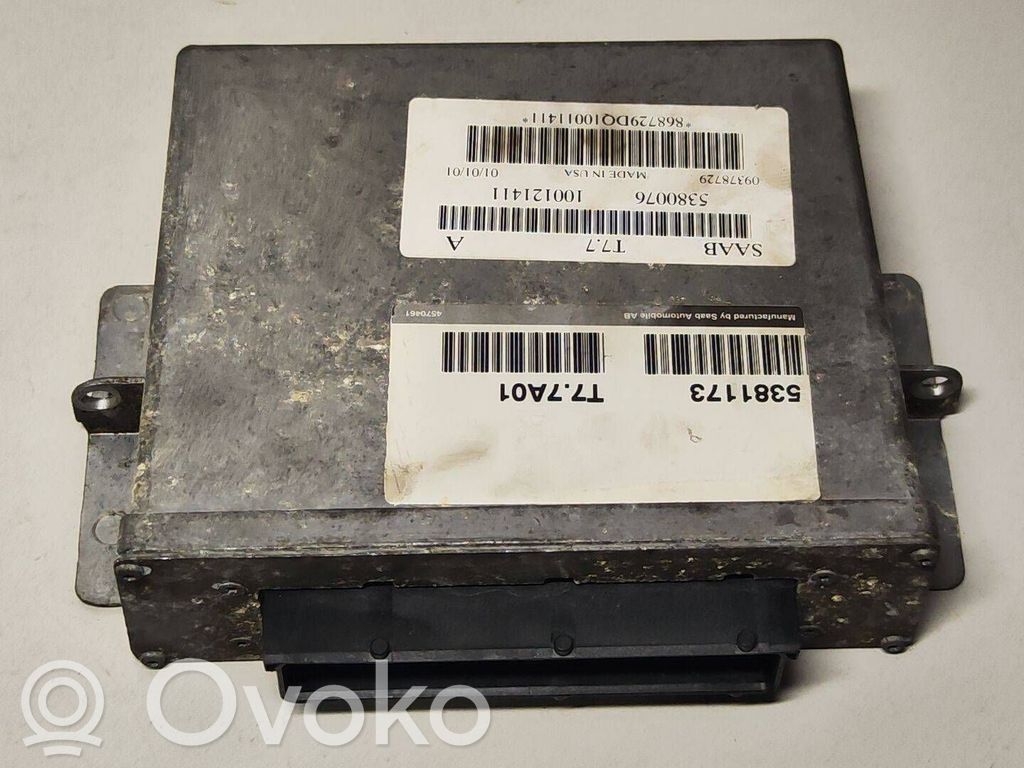 Saab 9-5 Variklio valdymo blokas 