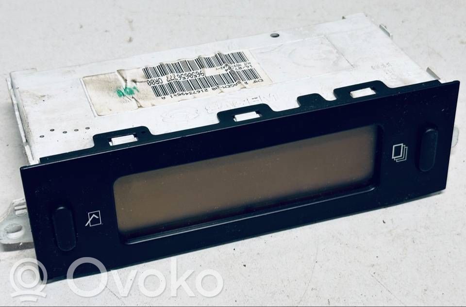 Citroen C3 Head up display screen 
