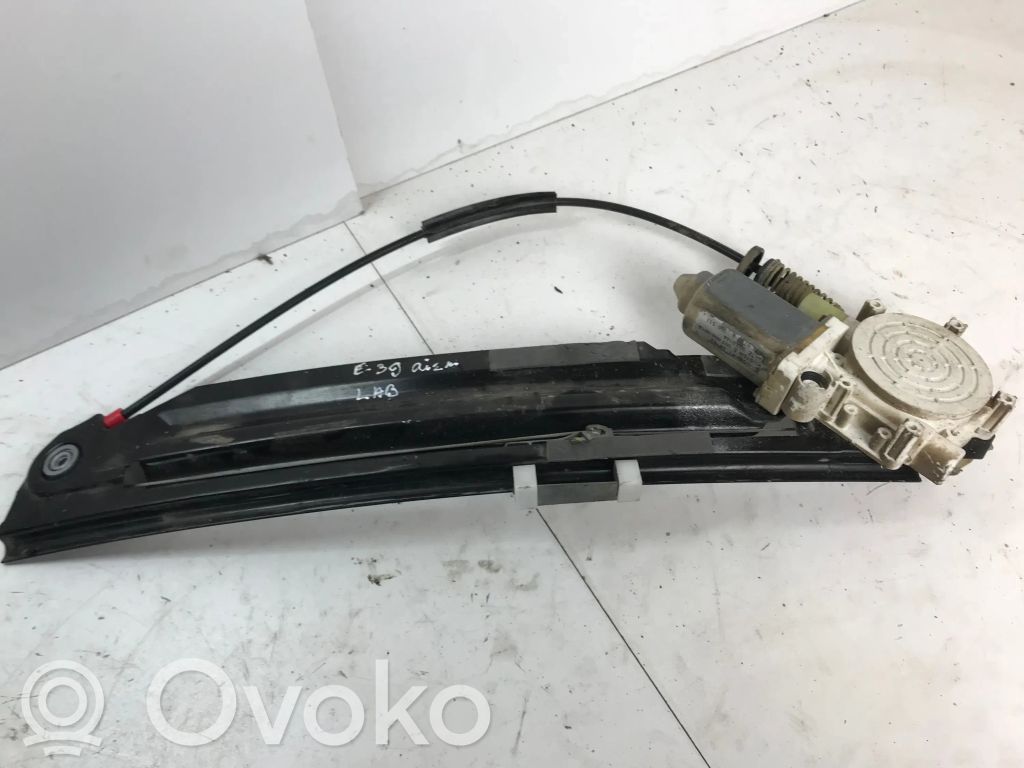 BMW 5 E39 Regulador de puerta trasera con motor 