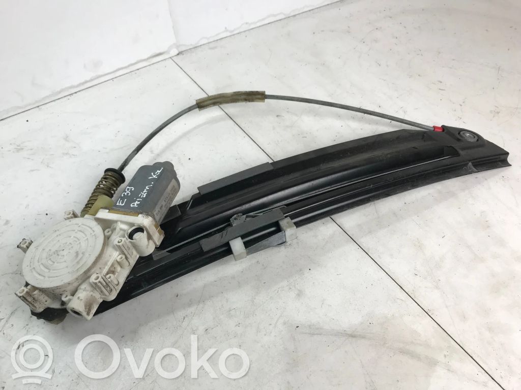 BMW 5 E39 Rear door window regulator with motor 