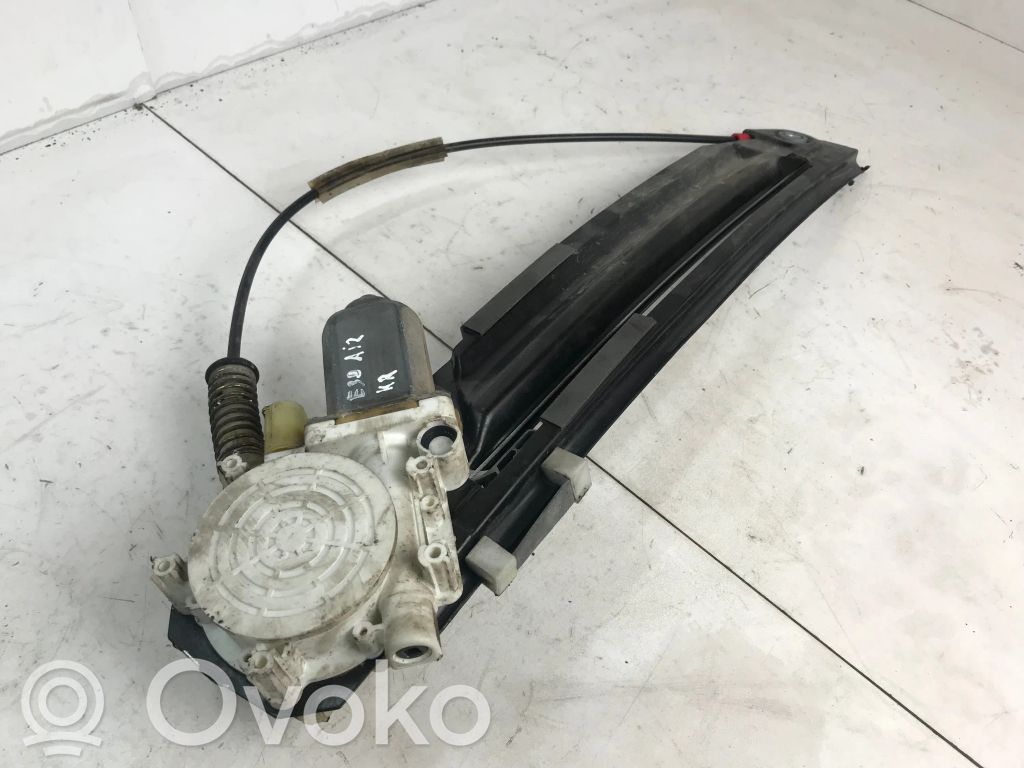 BMW 5 E39 Rear door window regulator with motor 