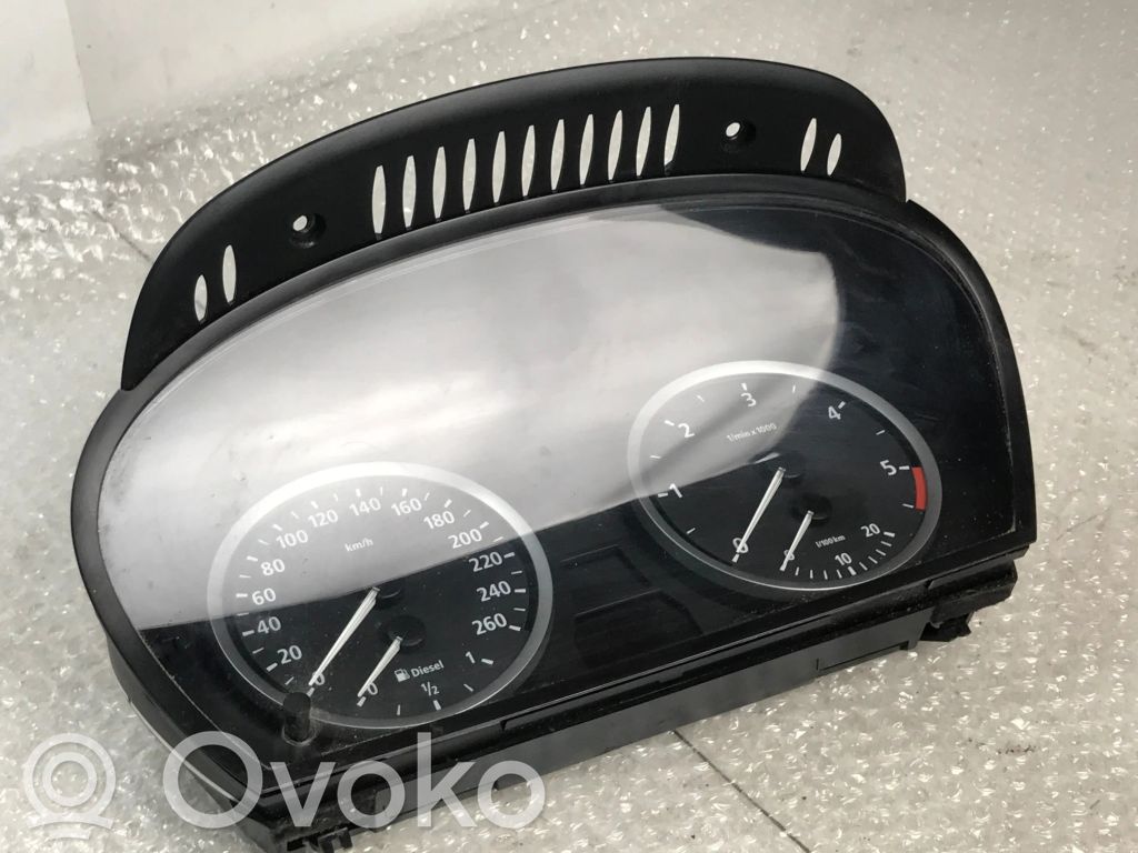 BMW 5 E60 E61 Speedometer (instrument cluster) 