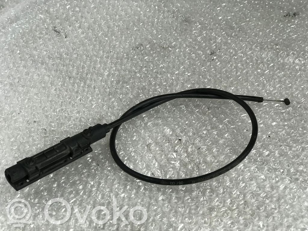 BMW 3 E46 Engine bonnet/hood lock release cable 