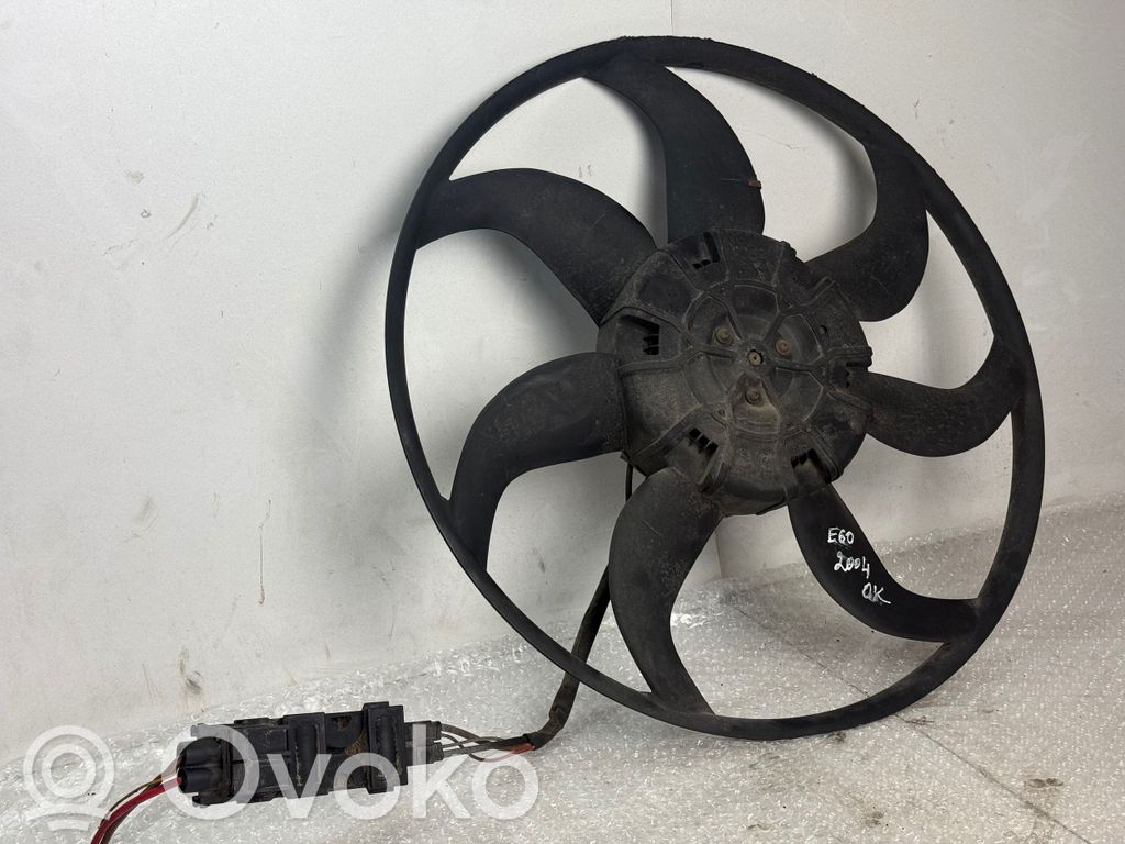 BMW 5 E60 E61 Elektrisks radiatoru ventilators 