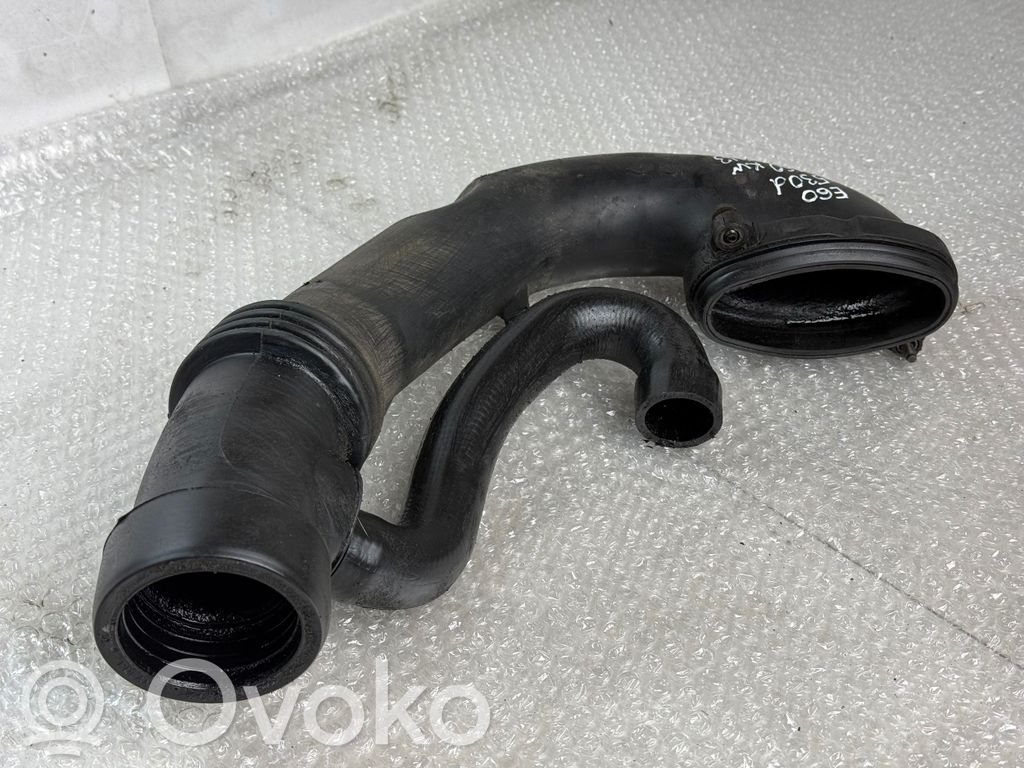 BMW 5 E60 E61 Rura / Wąż dolotowy powietrza turbiny 