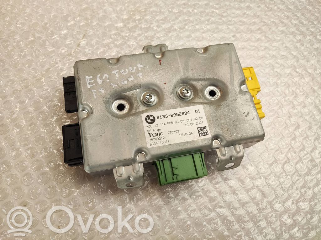 BMW 5 E60 E61 Durvju vadības bloks 
